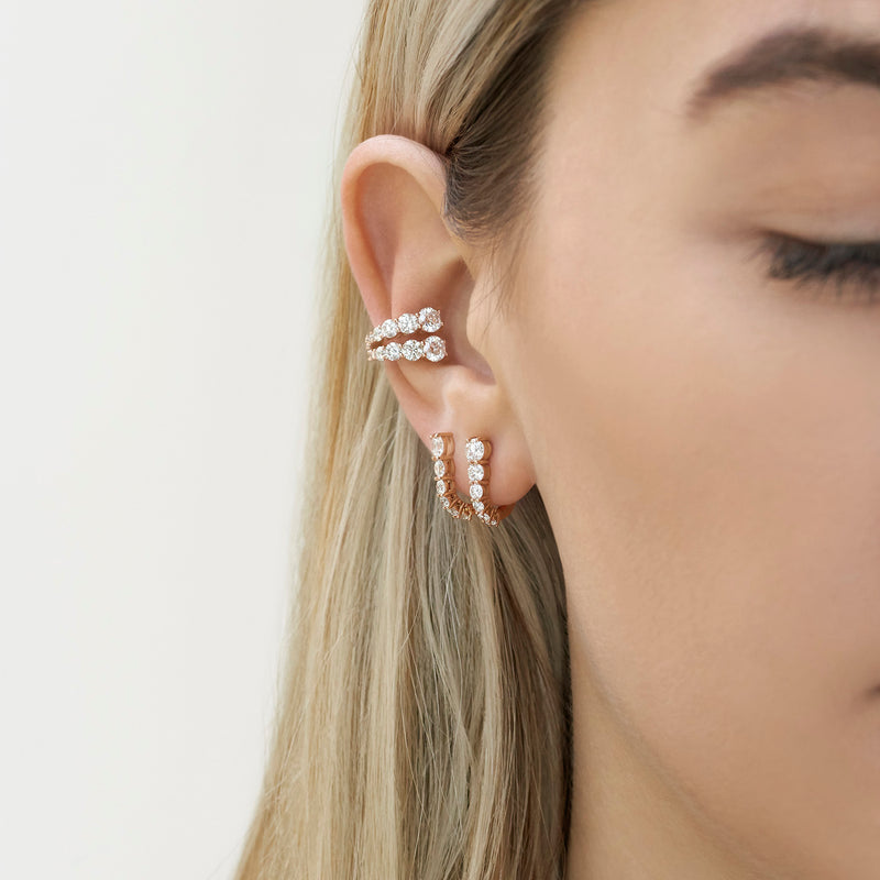 Cristina Earrings Small (Diamond)