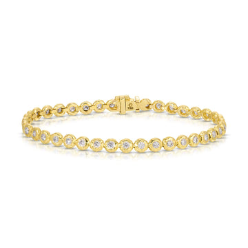 Micro Nesting Gem Tennis Bracelet
