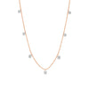 Small Floating Diamond Necklace