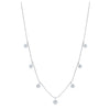 Medium Floating Diamond Necklace