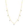 Medium Floating Diamond Necklace