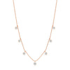 Medium Floating Diamond Necklace