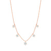 Large Floating Diamond Necklace