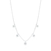 Large Floating Diamond Necklace