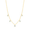 Large Floating Diamond Necklace