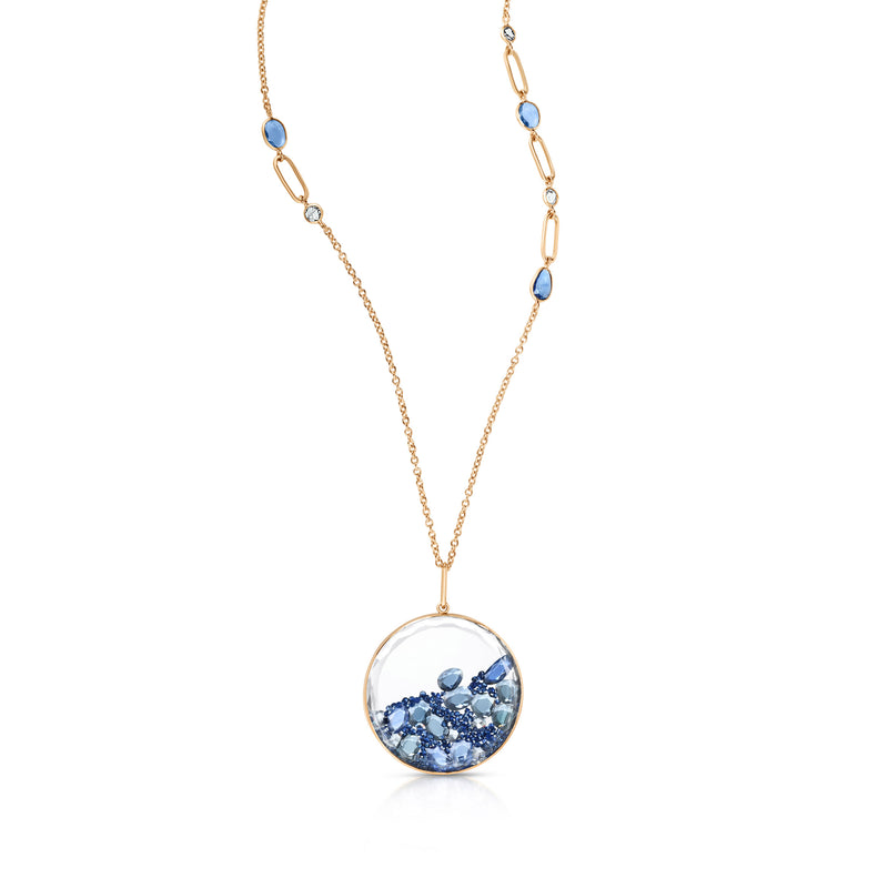 Ten Ten Blue Sapphire Necklace
