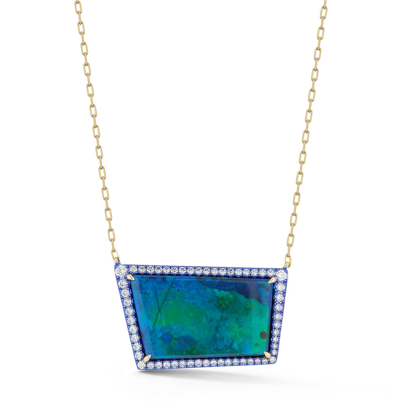 18.64ct Rectangular Opal Layering Necklace