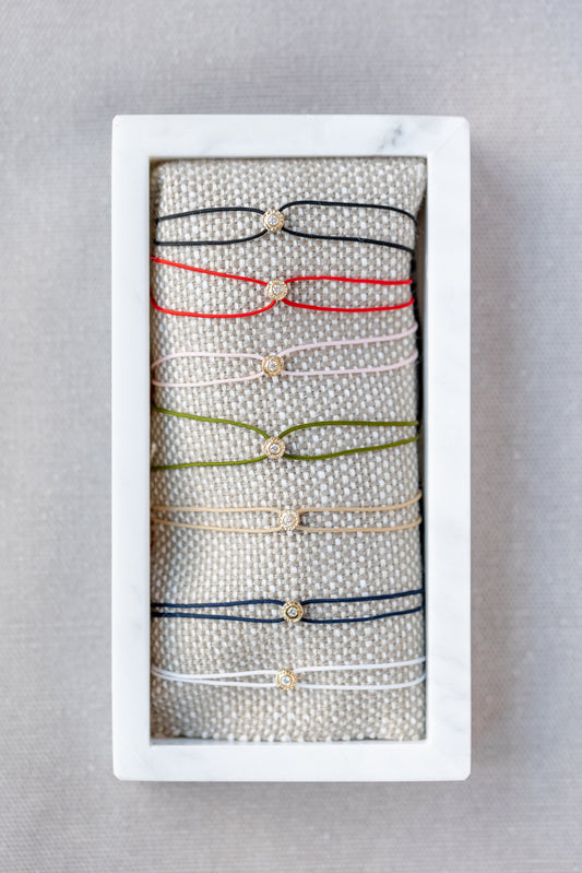 Diamond Parachute Nesting Gem Bracelet