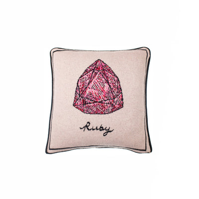 Ruby Cashmere Pillow