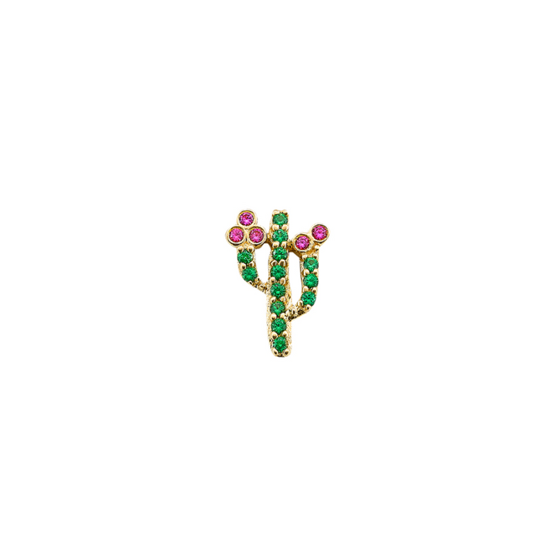 Cactus Stud Earring
