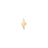 Simple Yellow Gold Bolt Stud