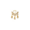 Spirituality EarWish with Diamonds