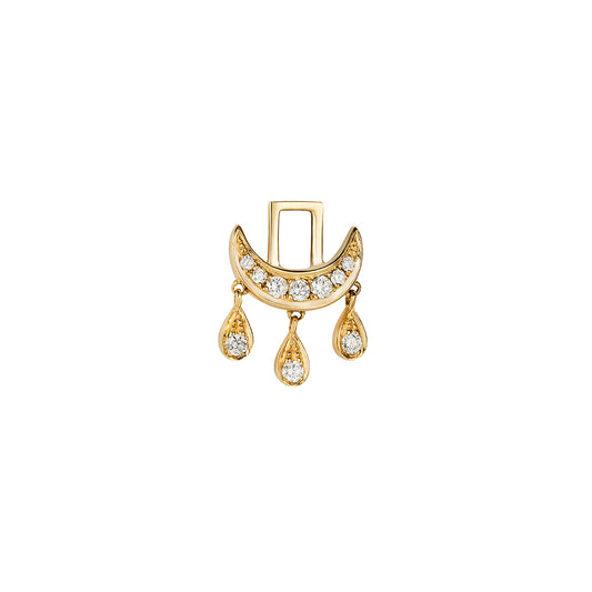 Spirituality EarWish with Diamonds