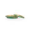 Emerald Eternity Band Rings