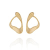 Stream Lines Loop Earrings