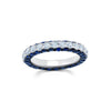 Sapphire & Diamond 3 Sided Bang Ring