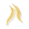 Large Feather Earrings
