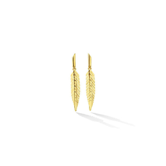 Small Feather Earrings