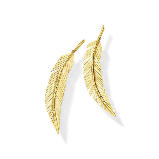 Medium Feather Earrings