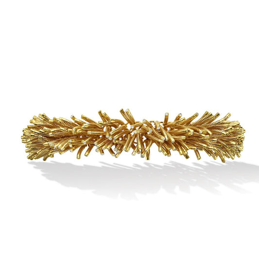 Gold Fur Bracelet Narrow