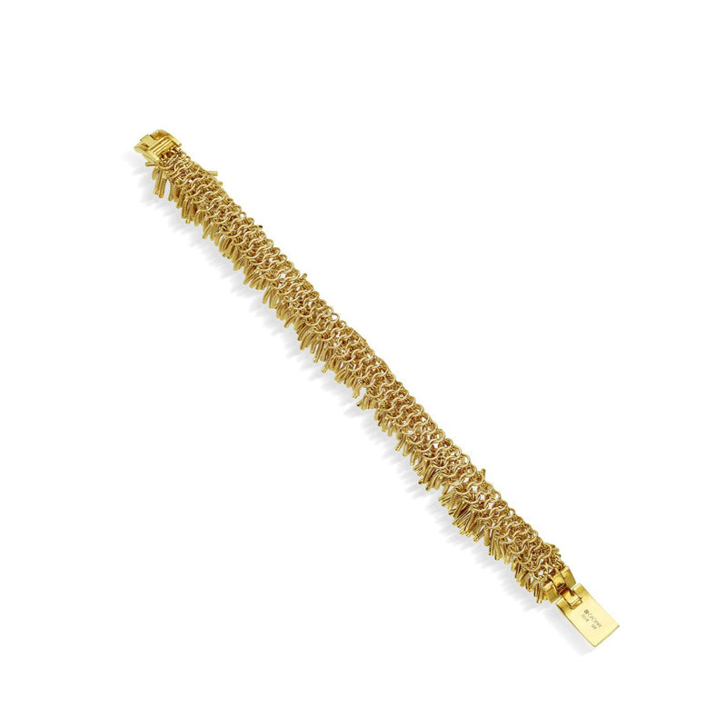 Gold Fur Bracelet