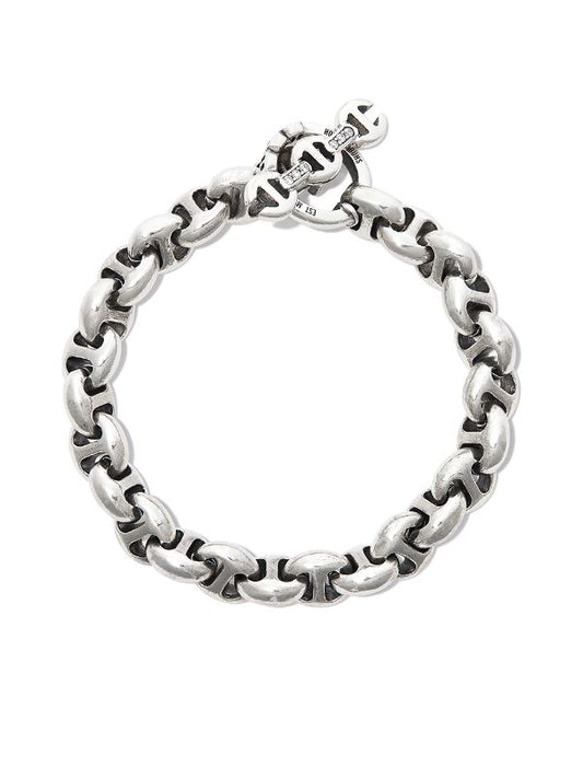 Sterling Silver 10MM Open Link Bracelet