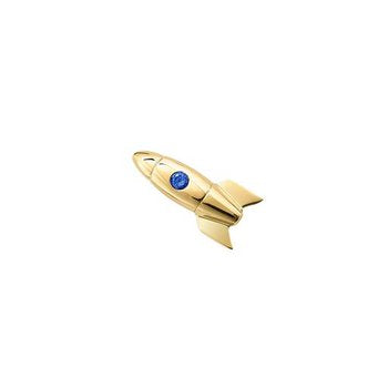 Rocket Stud with Blue Sapphire
