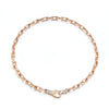 Clive 18K Rose Gold Chain Link Choker