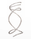 Diamond Mega Swirl Ring, White Gold